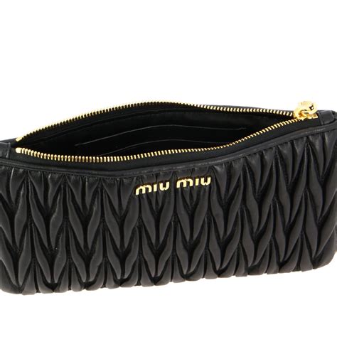 clutch wildleder schwarz miu miu|miumiu bags for women.